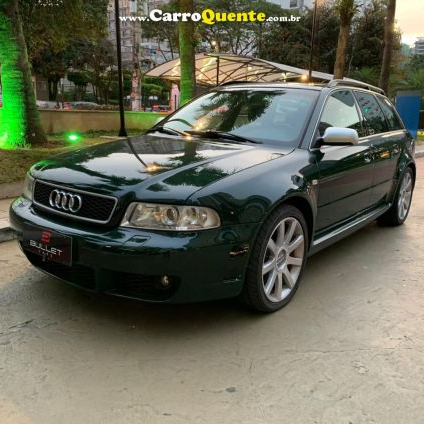 AUDI   2.7 AVANT QUATTRO V6 30V TURBO GASOLINA 4P MANUAL   VERDE 2001 2.7 GASOLINA
