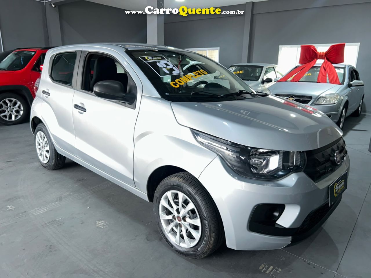 FIAT   MOBI LIKE 1.0 FIRE FLEX 5P.   PRATA 2019 1.0 FLEX - Loja