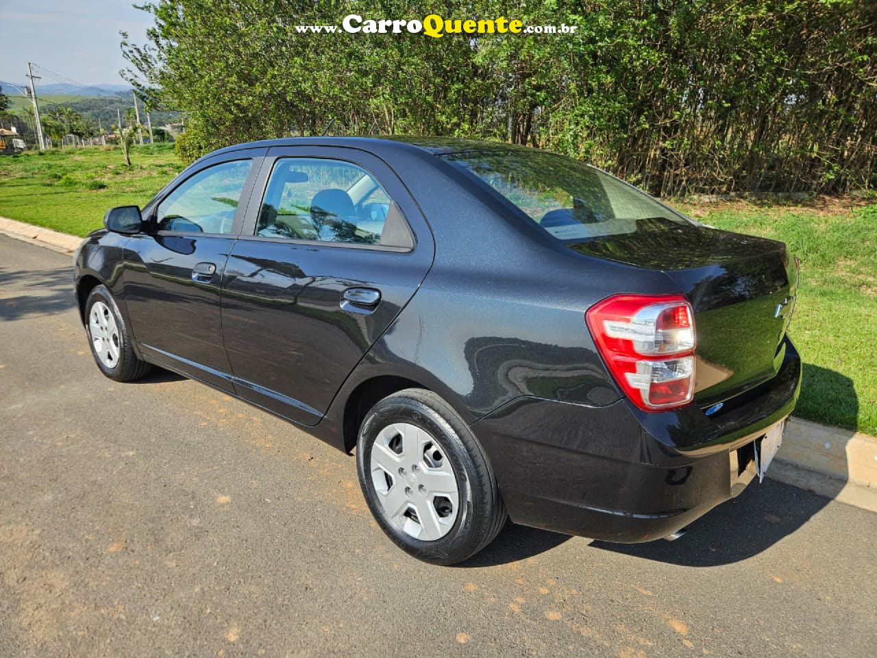 CHEVROLET   COBALT LT 1.4 8V FLEXPOWERECONOFLEX 4P   PRETO 2015 1.4 FLEX - Loja