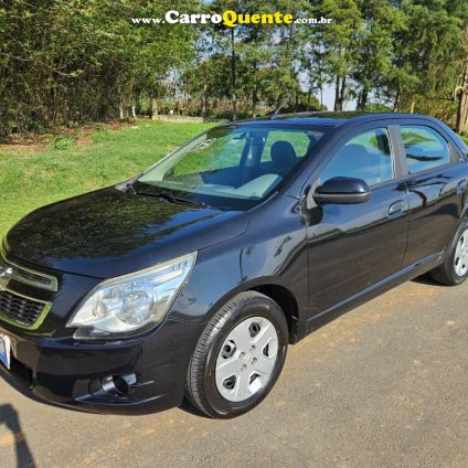 CHEVROLET   COBALT LT 1.4 8V FLEXPOWERECONOFLEX 4P   PRETO 2015 1.4 FLEX