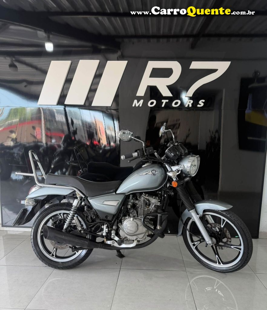 HAOJUE   CHOPPER ROAD 150   CINZA 2021 150 GASOLINA - Loja