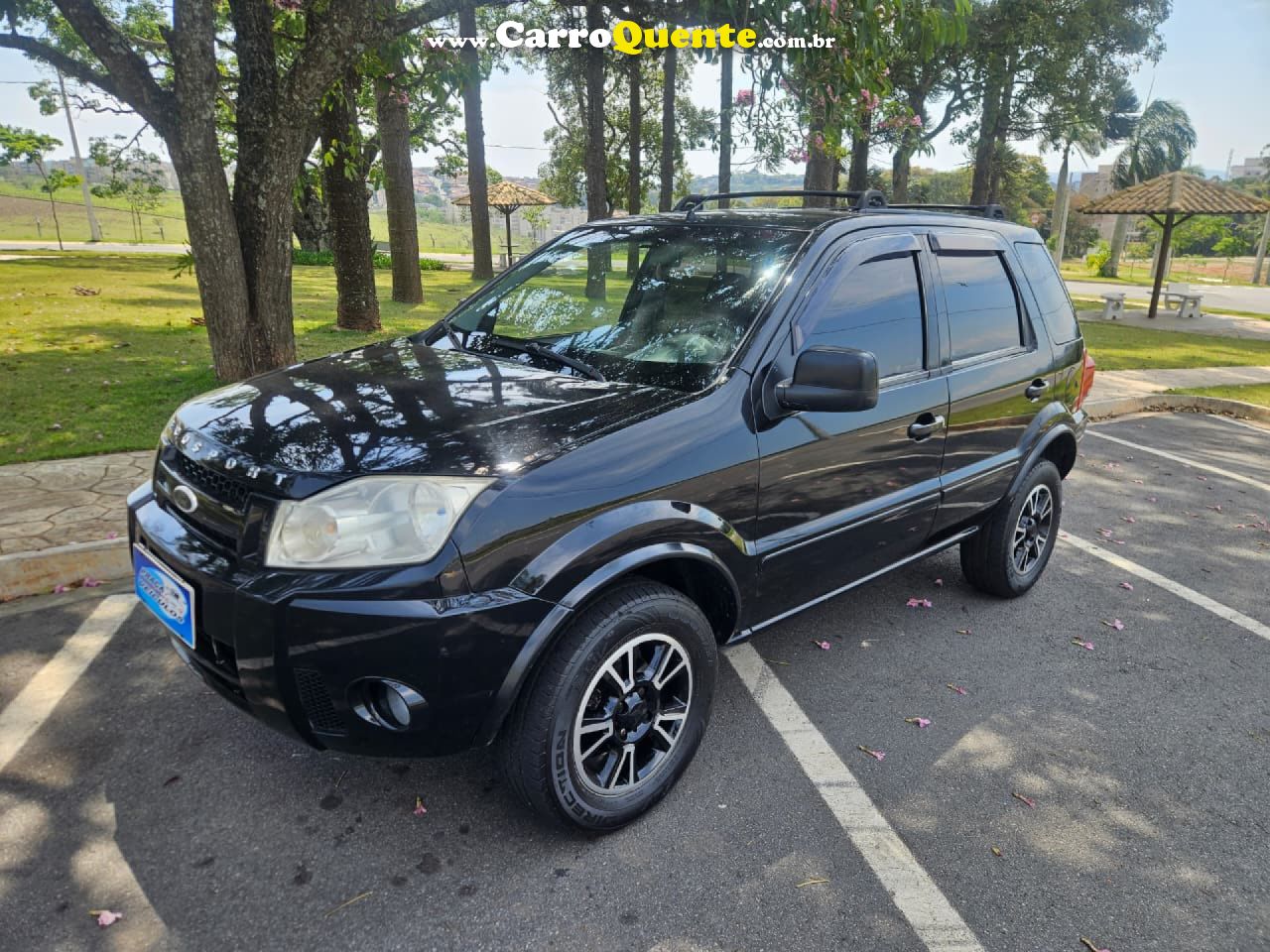 FORD   ECOSPORT XLS 1.6 1.6 FLEX 8V 5P   PRETO 2009 1.6 FLEX - Loja