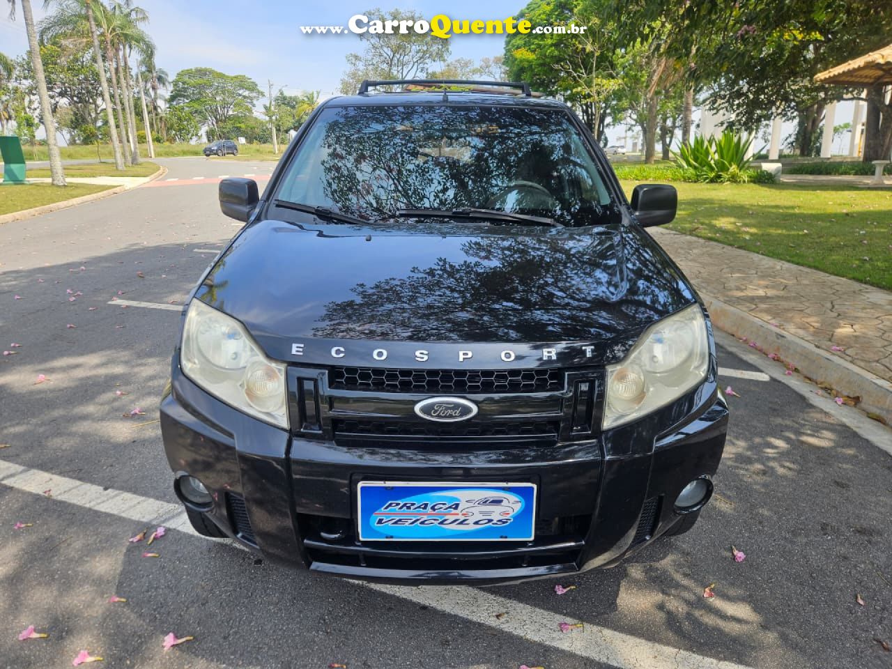 FORD   ECOSPORT XLS 1.6 1.6 FLEX 8V 5P   PRETO 2009 1.6 FLEX - Loja