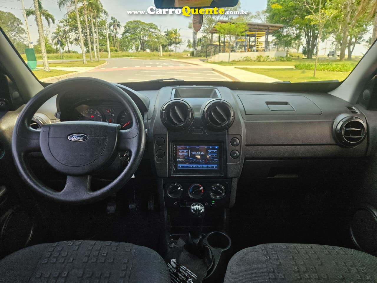 FORD   ECOSPORT XLS 1.6 1.6 FLEX 8V 5P   PRETO 2009 1.6 FLEX - Loja