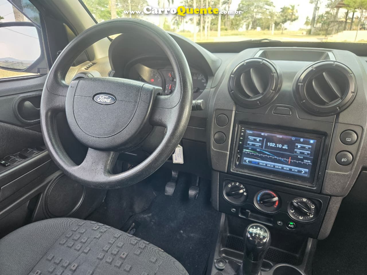 FORD   ECOSPORT XLS 1.6 1.6 FLEX 8V 5P   PRETO 2009 1.6 FLEX - Loja
