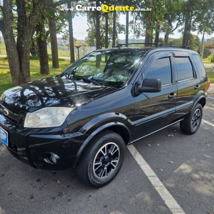 FORD   ECOSPORT XLS 1.6 1.6 FLEX 8V 5P   PRETO 2009 1.6 FLEX