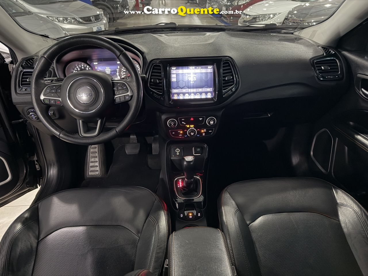 JEEP   COMPASS LIMITED 2.0 4X2 FLEX 16V AUT.   CINZA 2018 2.0 FLEX - Loja
