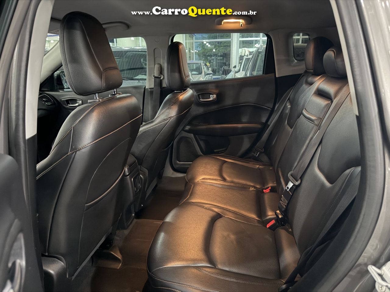 JEEP   COMPASS LIMITED 2.0 4X2 FLEX 16V AUT.   CINZA 2018 2.0 FLEX - Loja