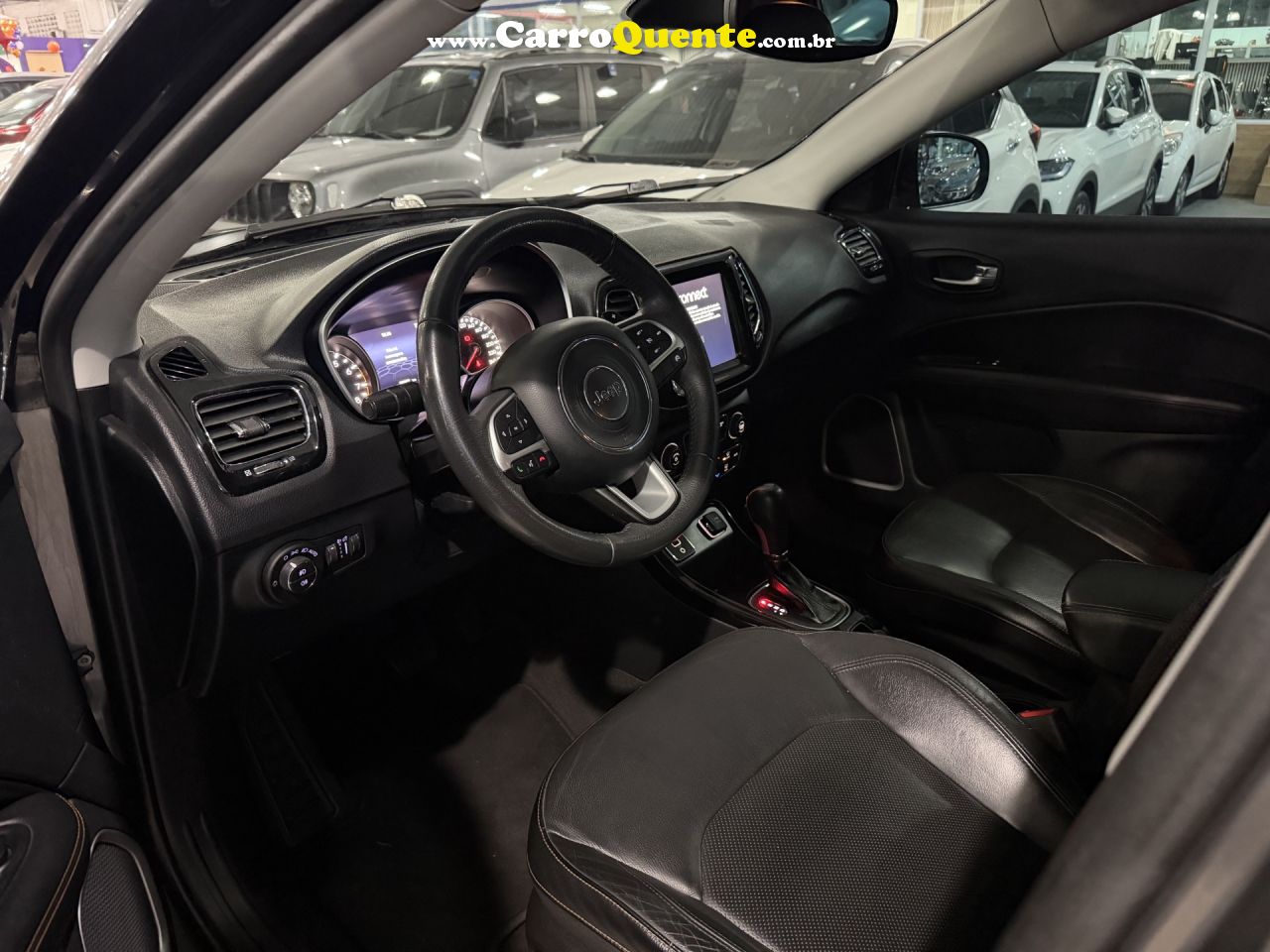 JEEP   COMPASS LIMITED 2.0 4X2 FLEX 16V AUT.   CINZA 2018 2.0 FLEX - Loja