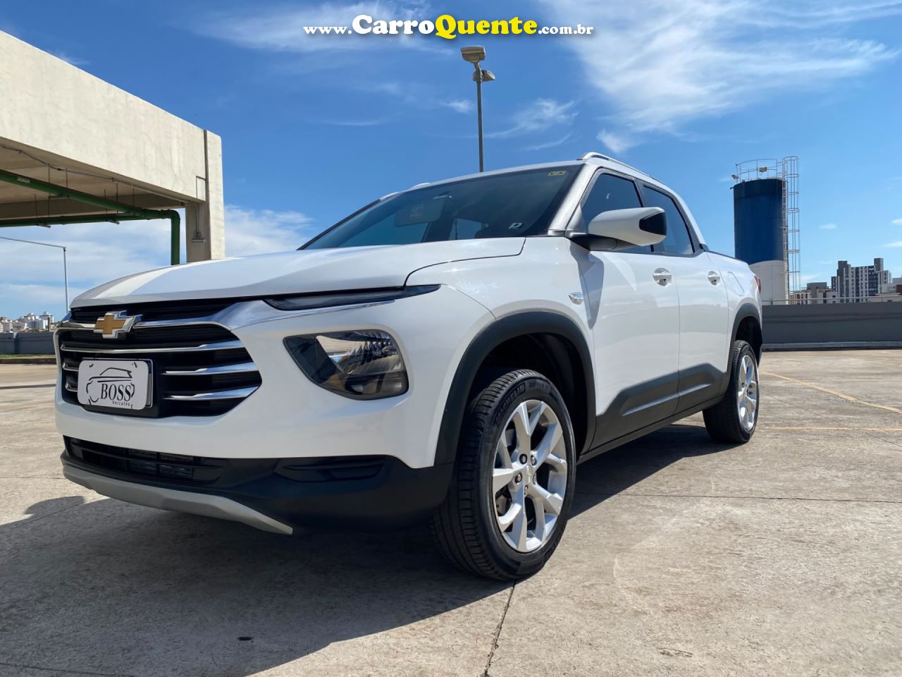 CHEVROLET   MONTANA LTZ 1.2 TURBO FLEX 12V 4P AUT.   BRANCO 2024 1.2 FLEX - Loja