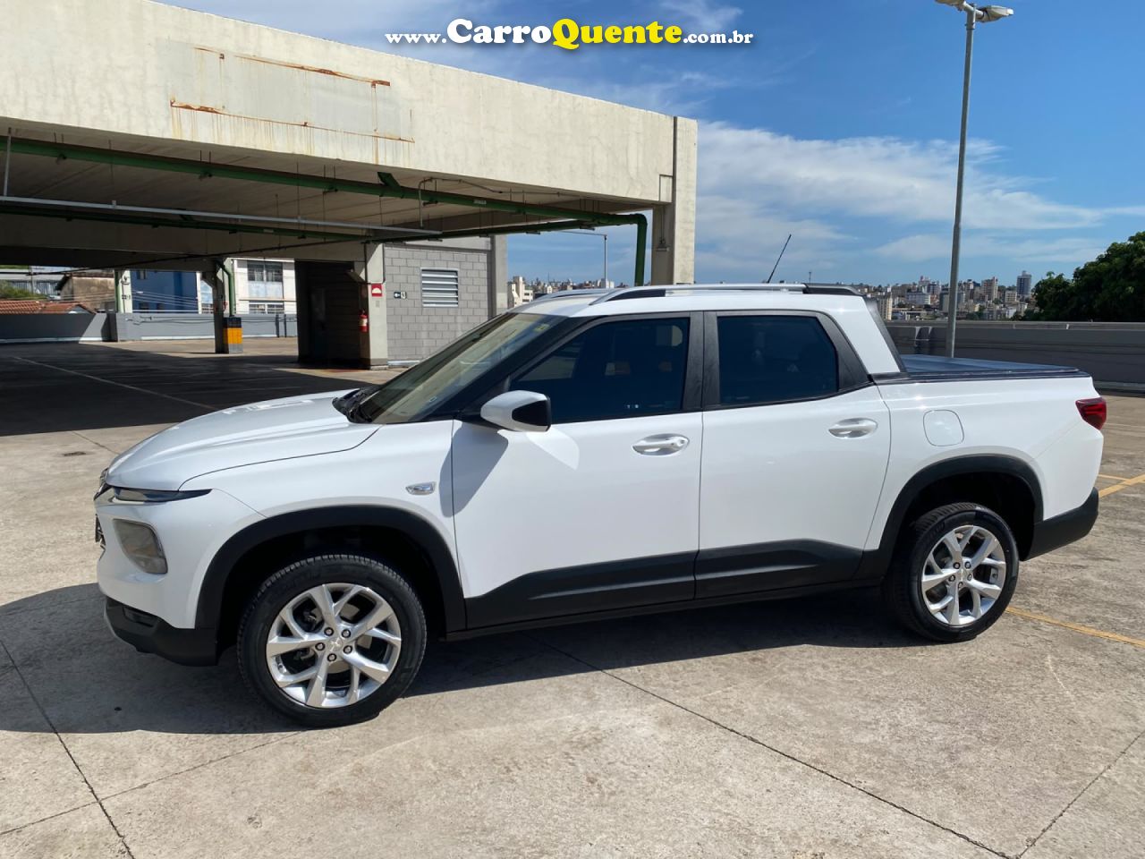 CHEVROLET   MONTANA LTZ 1.2 TURBO FLEX 12V 4P AUT.   BRANCO 2024 1.2 FLEX - Loja