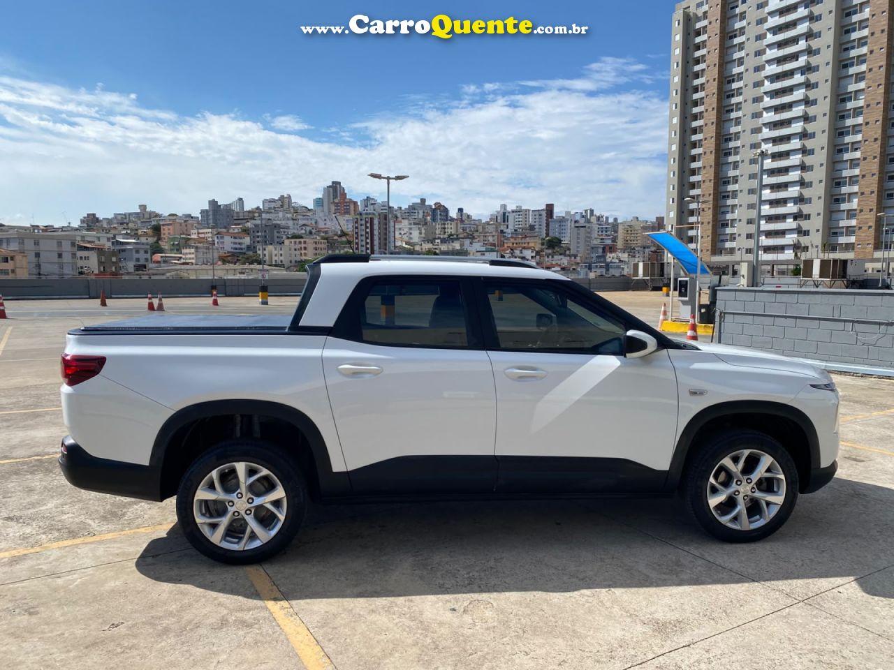 CHEVROLET   MONTANA LTZ 1.2 TURBO FLEX 12V 4P AUT.   BRANCO 2024 1.2 FLEX - Loja