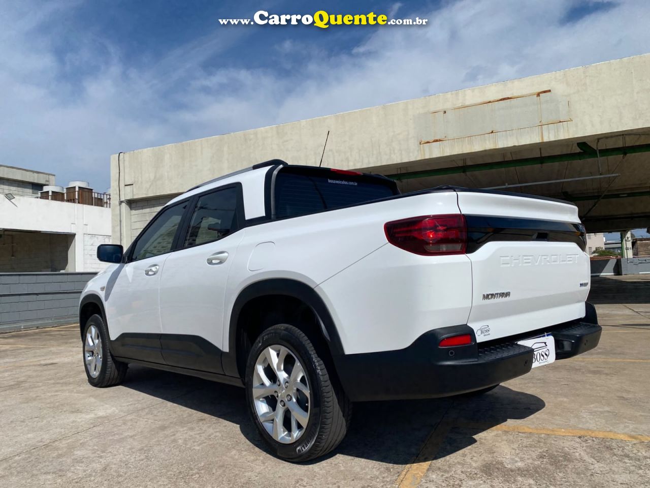 CHEVROLET   MONTANA LTZ 1.2 TURBO FLEX 12V 4P AUT.   BRANCO 2024 1.2 FLEX - Loja