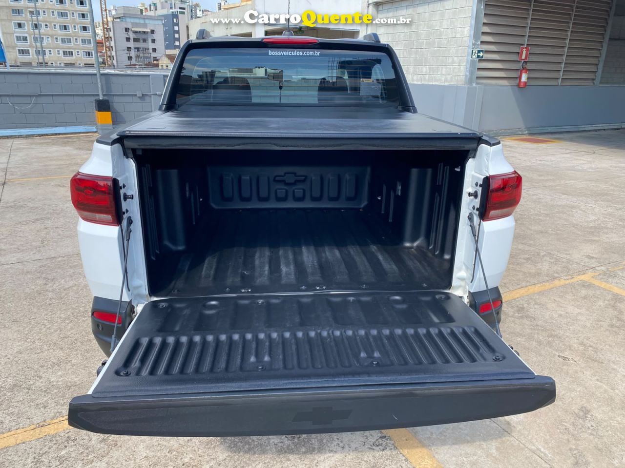 CHEVROLET   MONTANA LTZ 1.2 TURBO FLEX 12V 4P AUT.   BRANCO 2024 1.2 FLEX - Loja