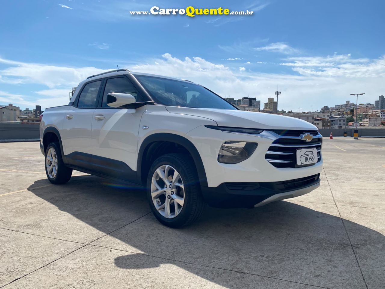 CHEVROLET   MONTANA LTZ 1.2 TURBO FLEX 12V 4P AUT.   BRANCO 2024 1.2 FLEX - Loja