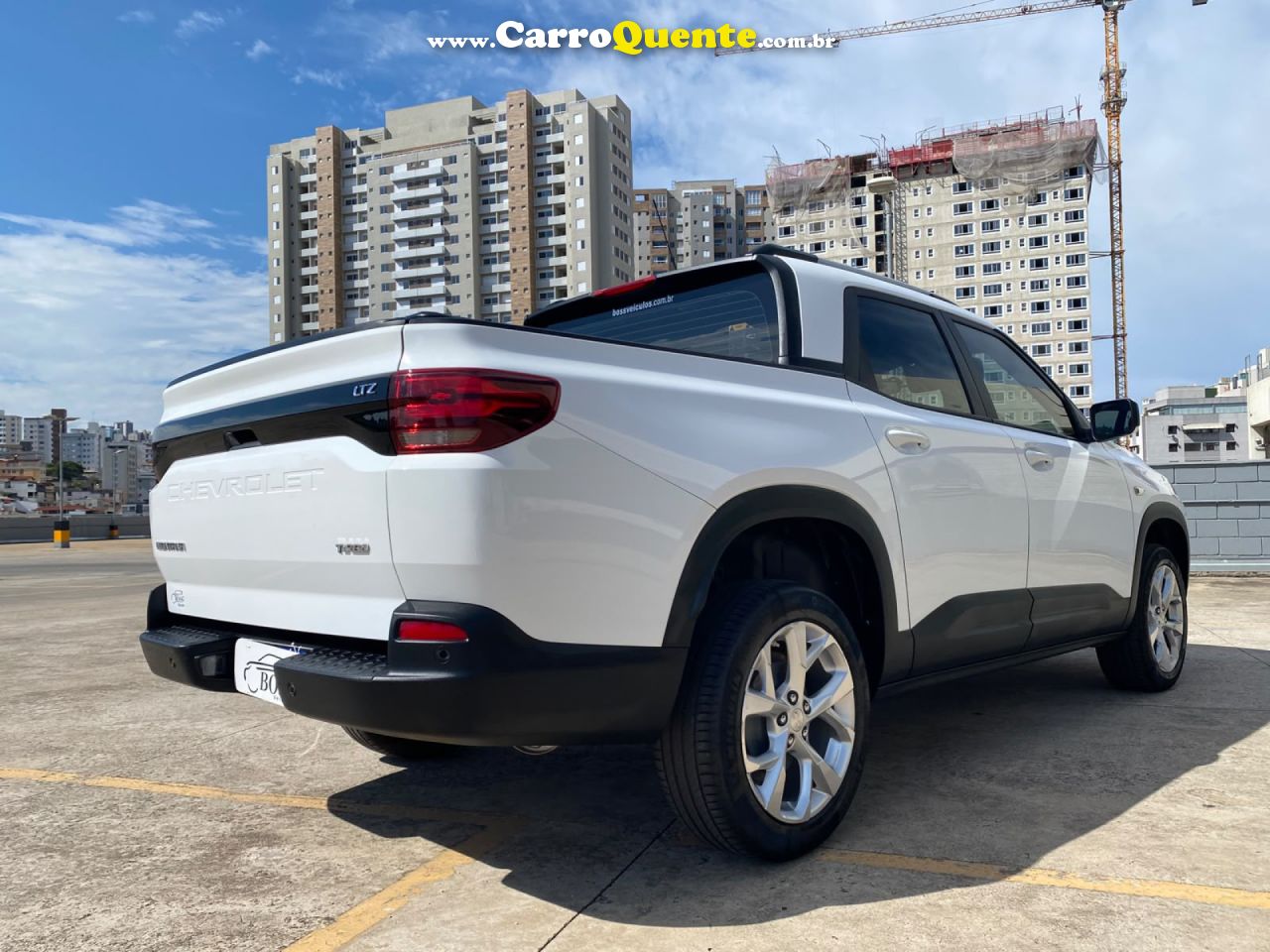 CHEVROLET   MONTANA LTZ 1.2 TURBO FLEX 12V 4P AUT.   BRANCO 2024 1.2 FLEX - Loja