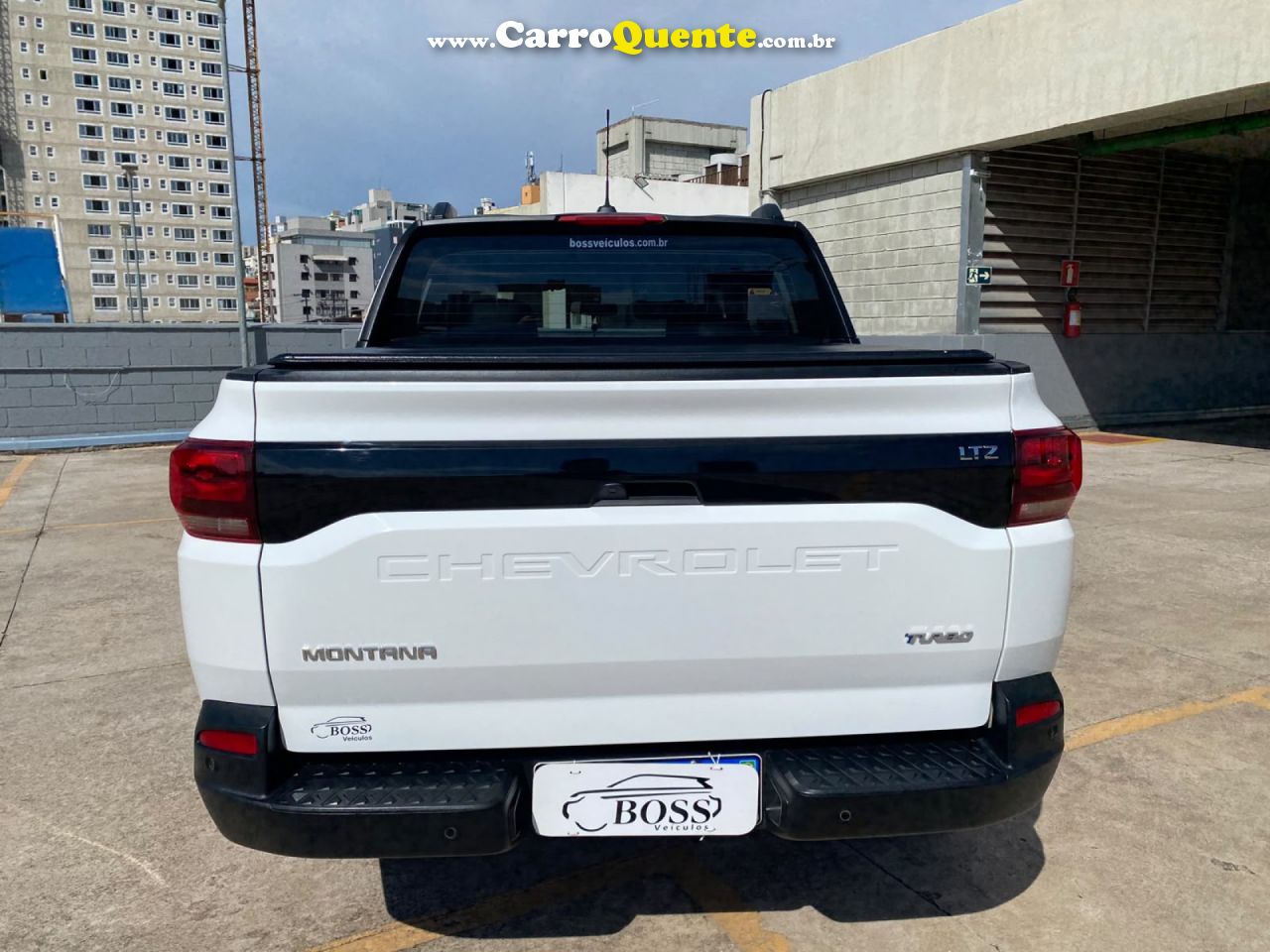 CHEVROLET   MONTANA LTZ 1.2 TURBO FLEX 12V 4P AUT.   BRANCO 2024 1.2 FLEX - Loja