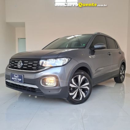 VOLKSWAGEN   T-CROSS HIG. 250 TSI 1.4 FLEX 16V 5P AUT   CINZA 2023 1.4 FLEX