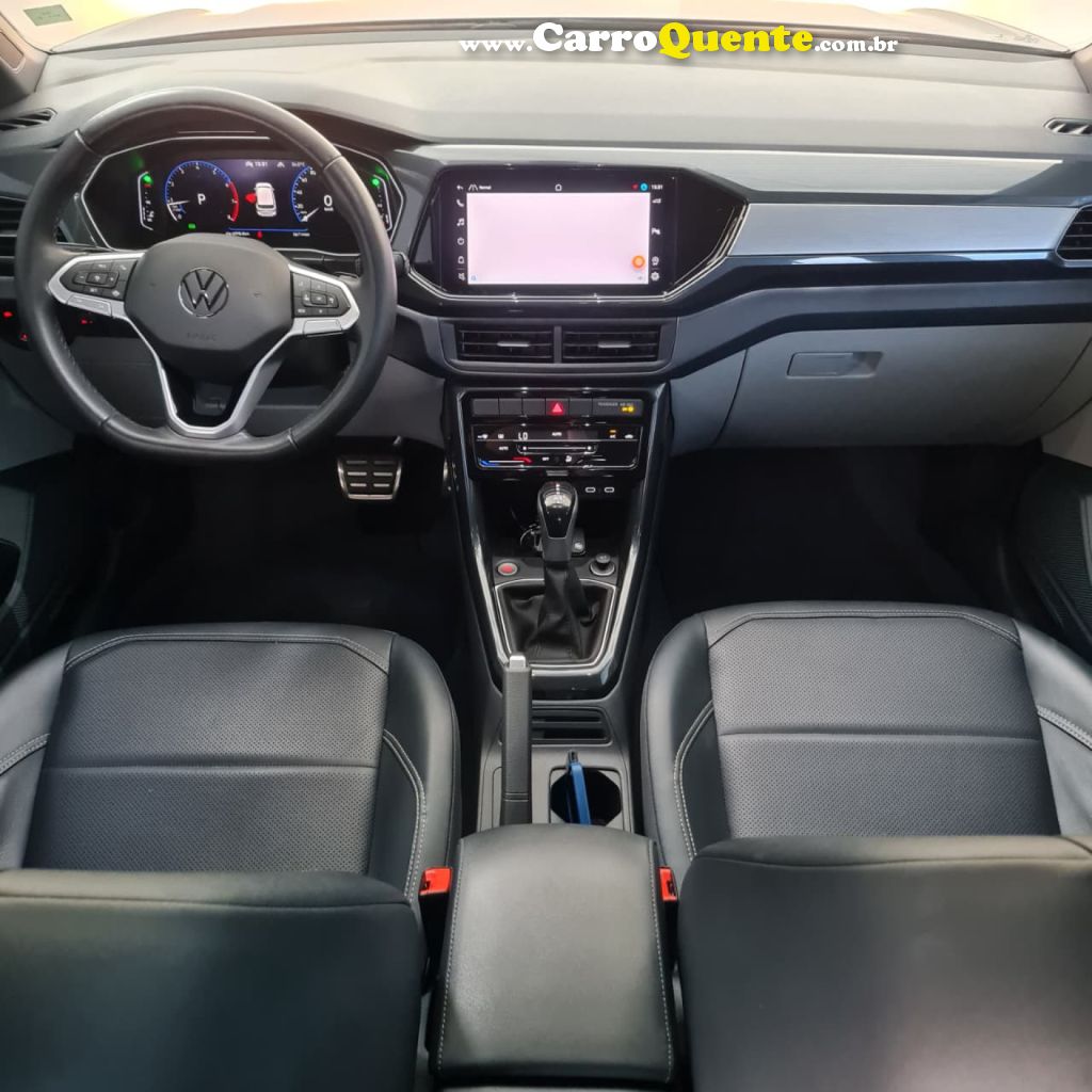VOLKSWAGEN   T-CROSS HIG. 250 TSI 1.4 FLEX 16V 5P AUT   CINZA 2023 1.4 FLEX - Loja