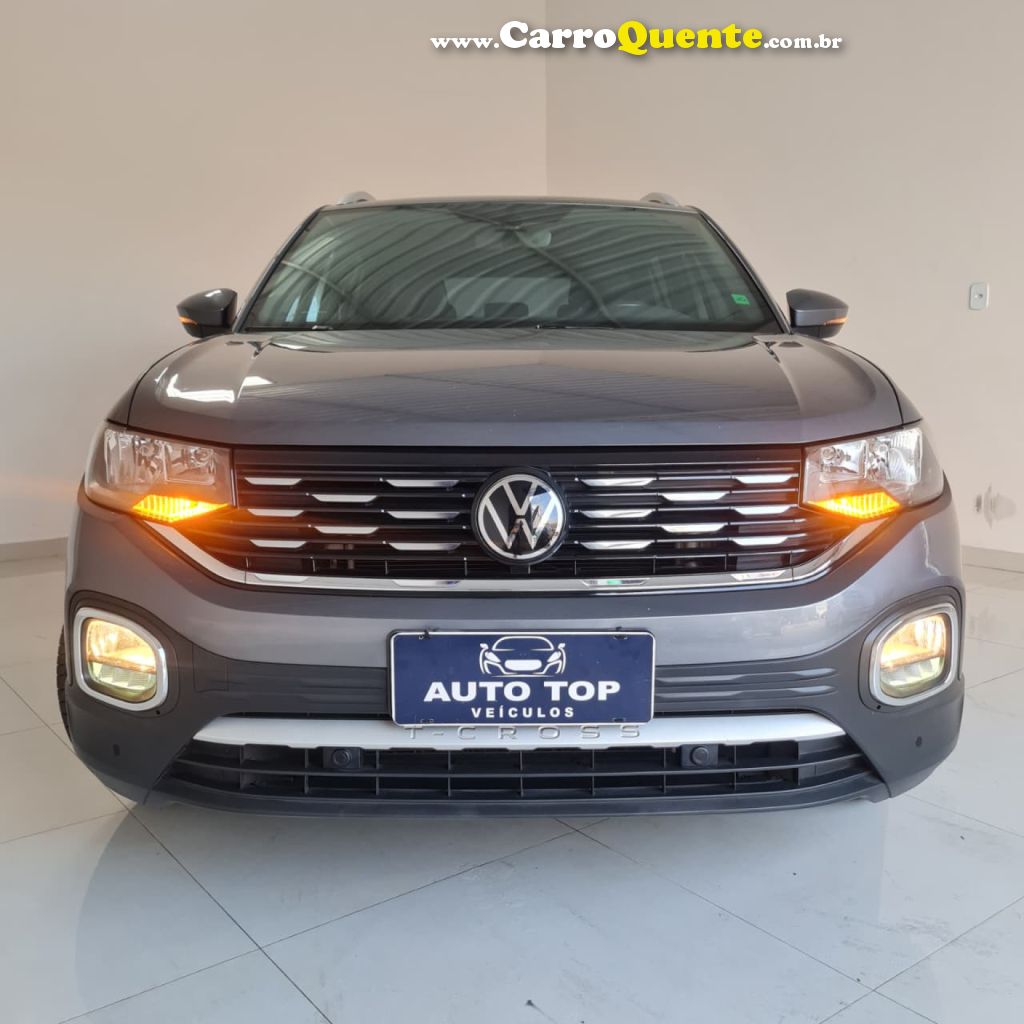 VOLKSWAGEN   T-CROSS HIG. 250 TSI 1.4 FLEX 16V 5P AUT   CINZA 2023 1.4 FLEX - Loja