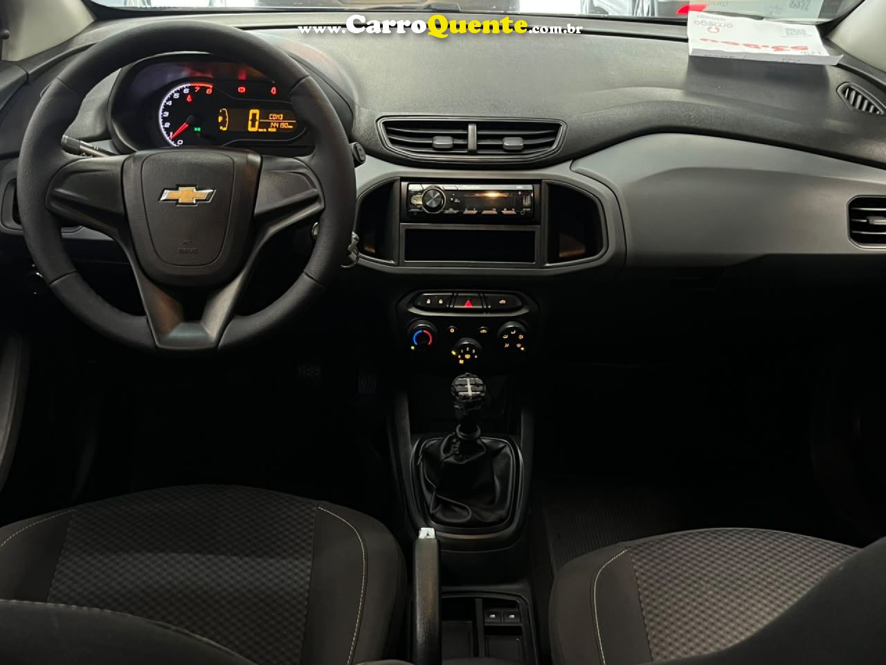 CHEVROLET   ONIX HATCH JOY 1.0 8V FLEX 5P MEC.   CINZA 2020 1.0 FLEX - Loja