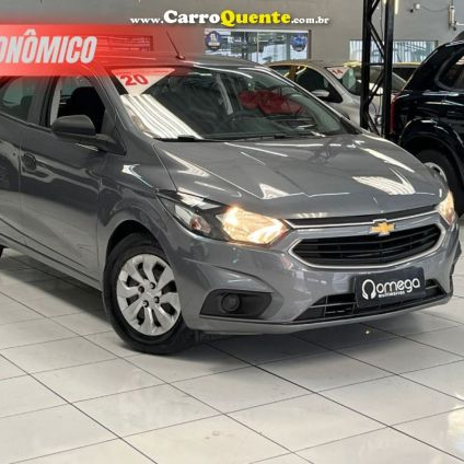 CHEVROLET   ONIX HATCH JOY 1.0 8V FLEX 5P MEC.   CINZA 2020 1.0 FLEX