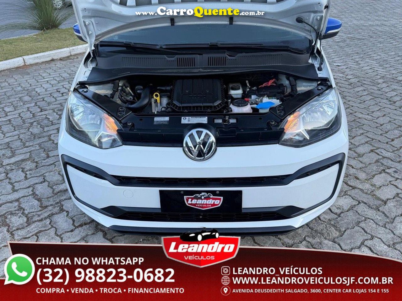 VOLKSWAGEN   UP! 1.0 TOTAL FLEX 12V 5P   BRANCO 2020 1.0 FLEX - Loja