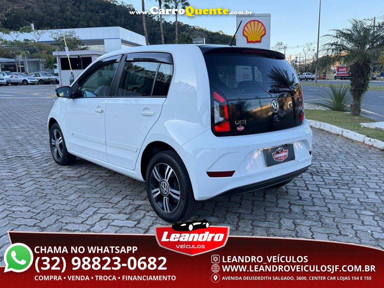 VOLKSWAGEN   UP! 1.0 TOTAL FLEX 12V 5P   BRANCO 2020 1.0 FLEX - Loja