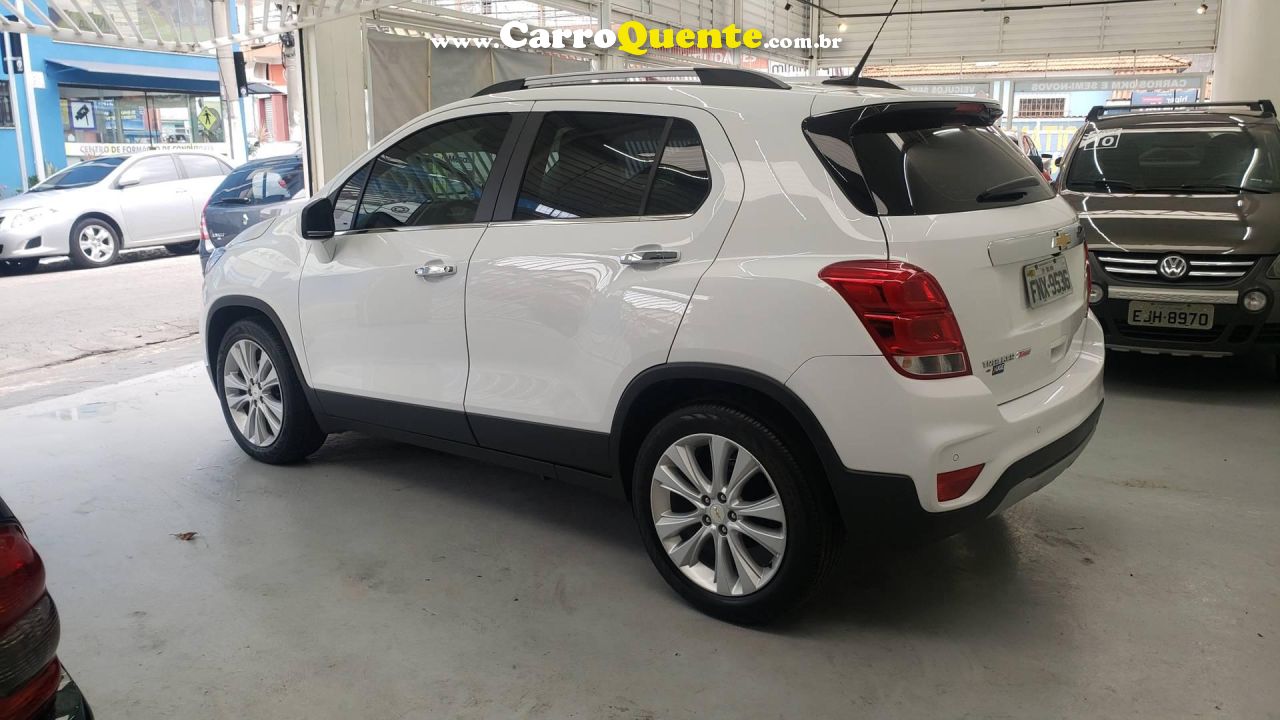 CHEVROLET   TRACKER LTZ 1.4 TURBO 16V FLEX 4X2 AUT.   BRANCO 2017 1.4 FLEX - Loja