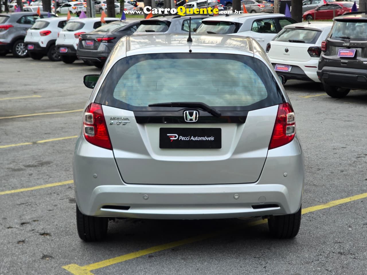 HONDA   FIT EXSEX 1.5 FLEXFLEXONE 16V 5P AUT.   PRATA 2013 1.5 GASOLINA - Loja