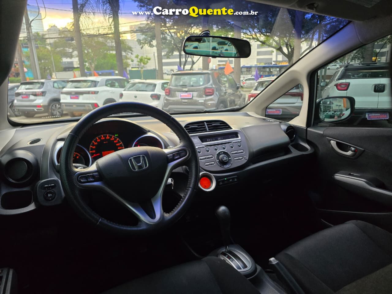 HONDA   FIT EXSEX 1.5 FLEXFLEXONE 16V 5P AUT.   PRATA 2013 1.5 GASOLINA - Loja