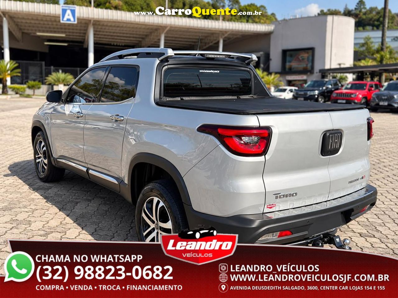 FIAT   TORO VOLCANO 2.0 16V 4X4 TB DIESEL AUT.   PRATA 2019 2.0 DIESEL - Loja