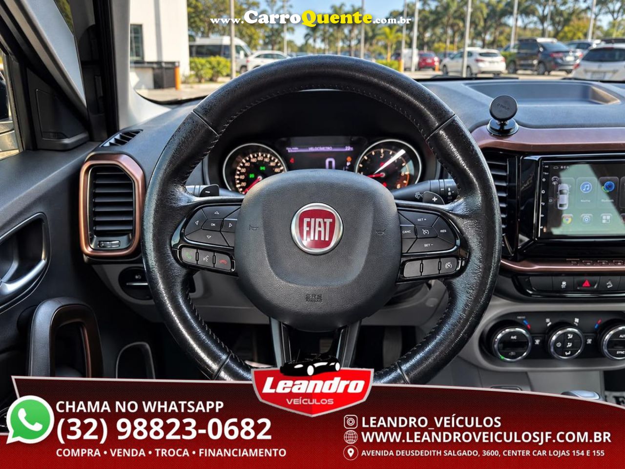 FIAT   TORO VOLCANO 2.0 16V 4X4 TB DIESEL AUT.   PRATA 2019 2.0 DIESEL - Loja