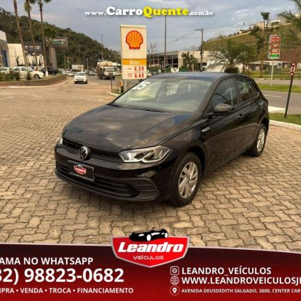 VOLKSWAGEN   POLO COMFORT. 200 TSI 1.0 FLEX 12V AUT.   PRETO 2025 1.0 FLEX