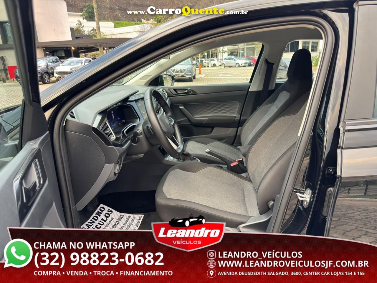 VOLKSWAGEN   POLO COMFORT. 200 TSI 1.0 FLEX 12V AUT.   PRETO 2025 1.0 FLEX - Loja