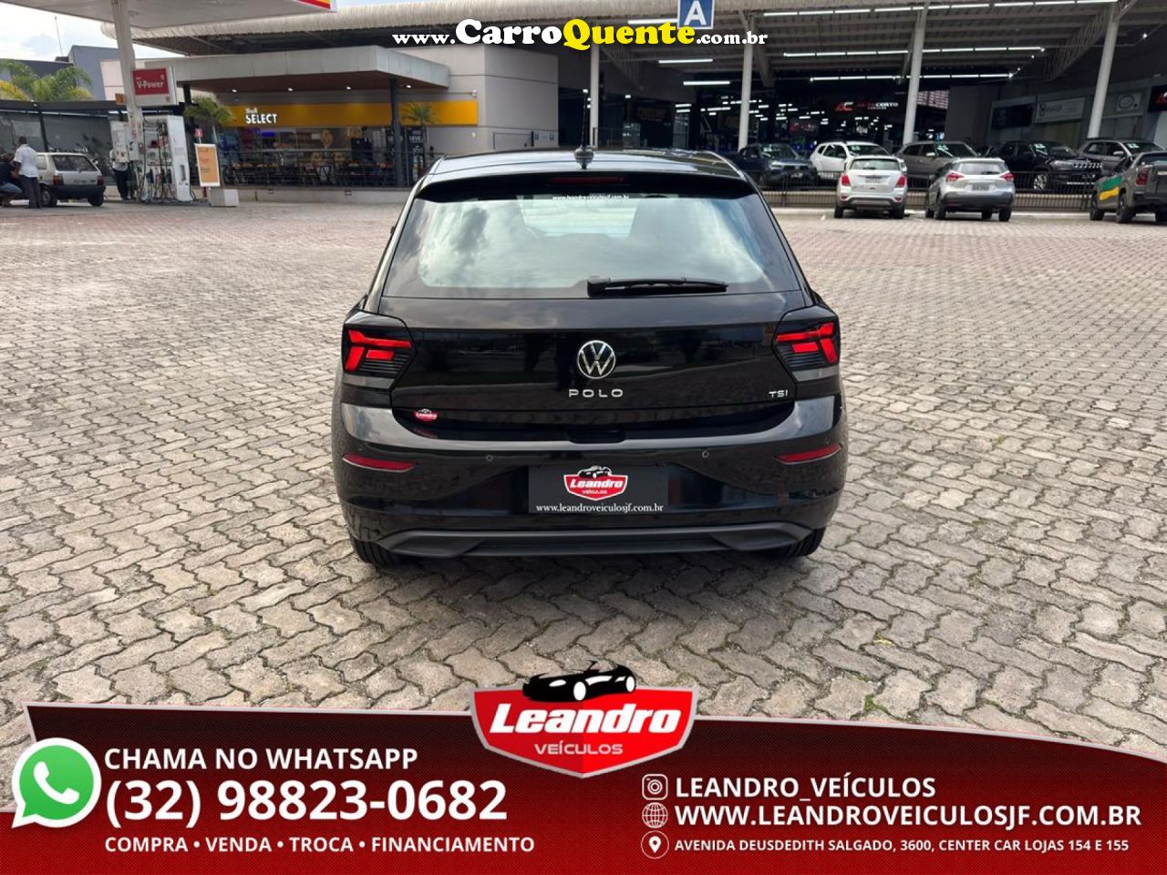 VOLKSWAGEN   POLO COMFORT. 200 TSI 1.0 FLEX 12V AUT.   PRETO 2025 1.0 FLEX - Loja