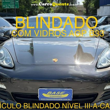 PORSCHE   PANAMERA S 4.8 400CV   CINZA 2010 4.8 GASOLINA