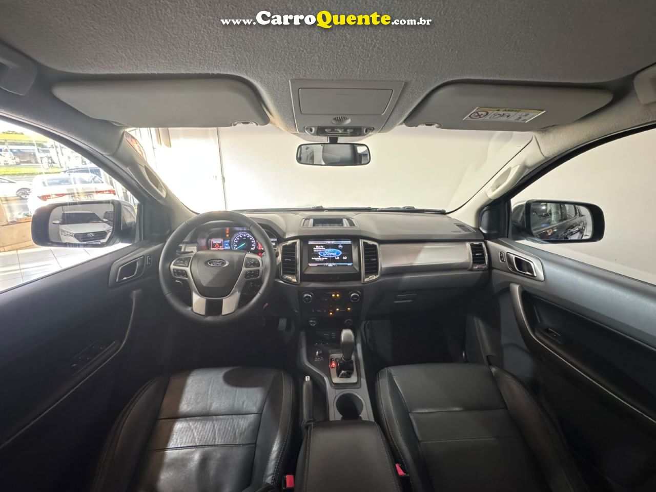 FORD   RANGER XLT 3.2 20V 4X4 CD DIESEL AUT.   PRETO 2017 3.2 DIESEL - Loja