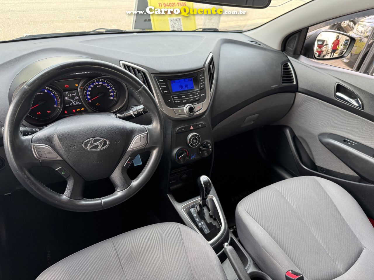 HYUNDAI   HB20S PREMIUM 1.6 FLEX 16V AUT. 4P   PRETO 2015 1.6 FLEX - Loja