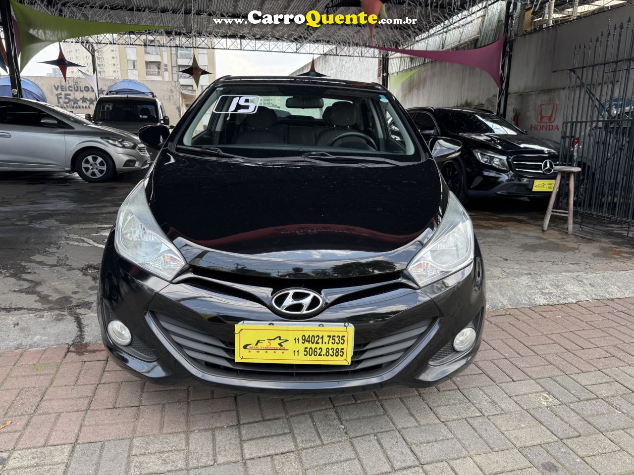 HYUNDAI   HB20S PREMIUM 1.6 FLEX 16V AUT. 4P   PRETO 2015 1.6 FLEX - Loja