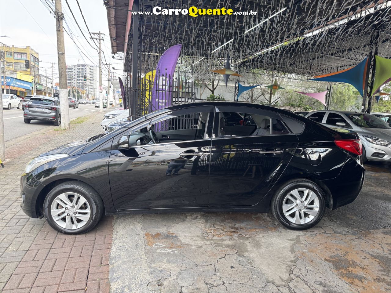 HYUNDAI   HB20S PREMIUM 1.6 FLEX 16V AUT. 4P   PRETO 2015 1.6 FLEX - Loja