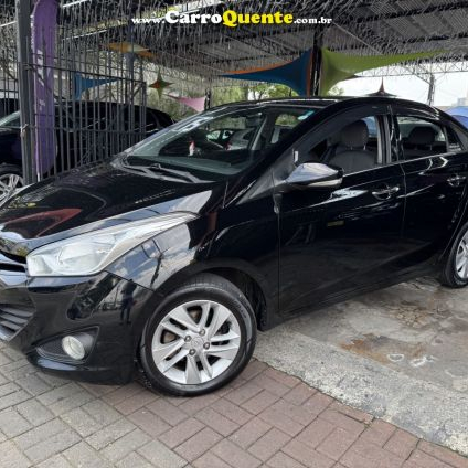 HYUNDAI   HB20S PREMIUM 1.6 FLEX 16V AUT. 4P   PRETO 2015 1.6 FLEX