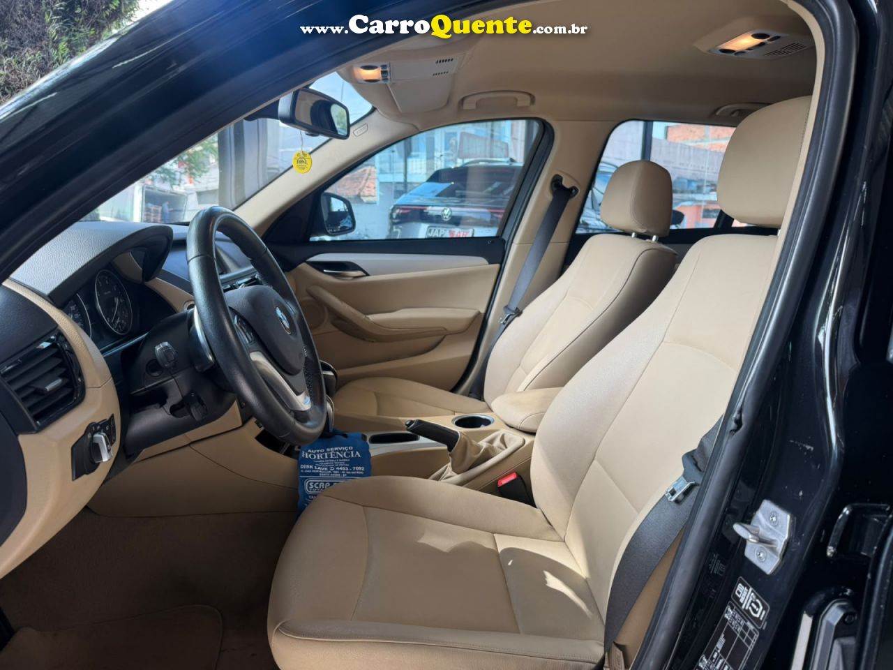BMW   X1 SDRIVE 20I 2.02.0 TB ACTI.FLEX AUT.   PRETO 2015 2.0 GASOLINA - Loja