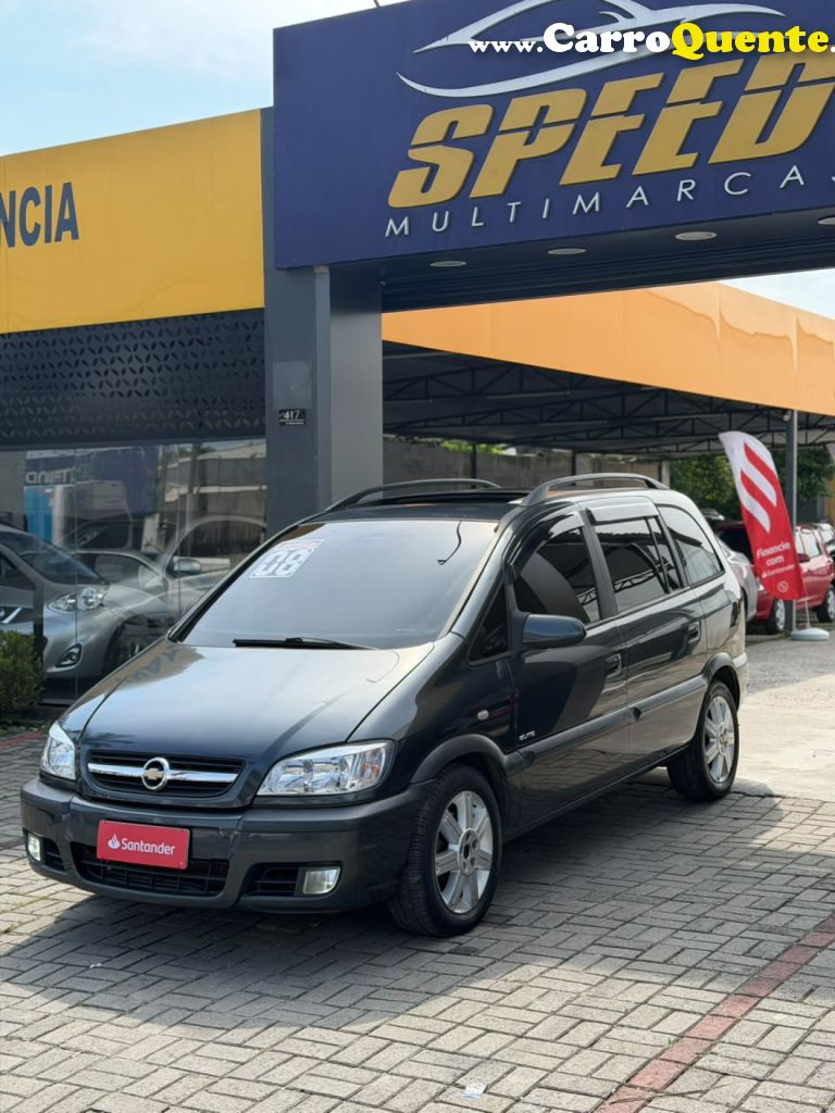 CHEVROLET   ZAFIRA ELITE 2.0 MPFI FLEXPOWER 8V  AUT   CINZA 2008 2.0 FLEX - Loja