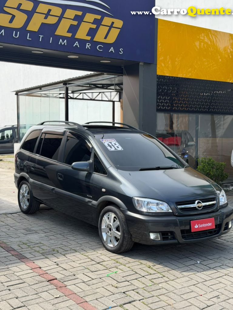 CHEVROLET   ZAFIRA ELITE 2.0 MPFI FLEXPOWER 8V  AUT   CINZA 2008 2.0 FLEX - Loja