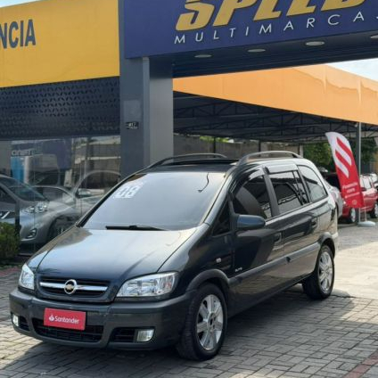 CHEVROLET   ZAFIRA ELITE 2.0 MPFI FLEXPOWER 8V  AUT   CINZA 2008 2.0 FLEX