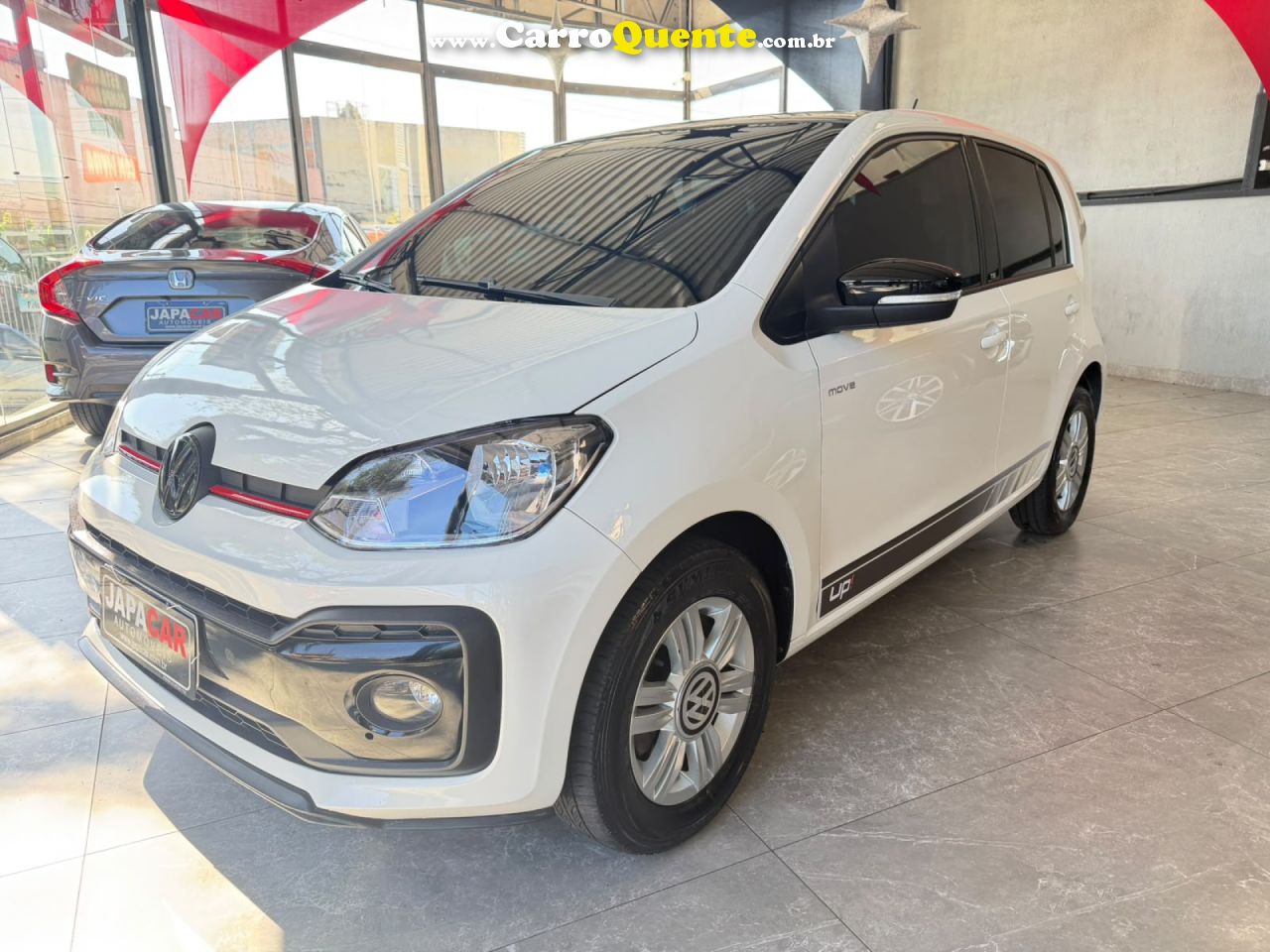 VOLKSWAGEN   UP! MOVE 1.0 TSI TOTAL FLEX 12V 5P   BRANCO 2019 1.0 FLEX - Loja