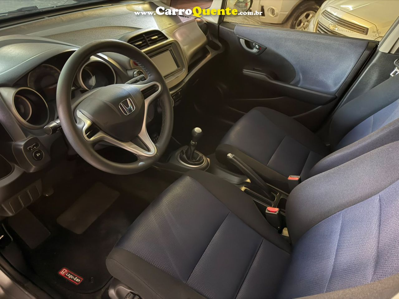 HONDA   FIT DX 1.4 FLEX 16V 5P MEC.   CINZA 2013 1.4 FLEX - Loja