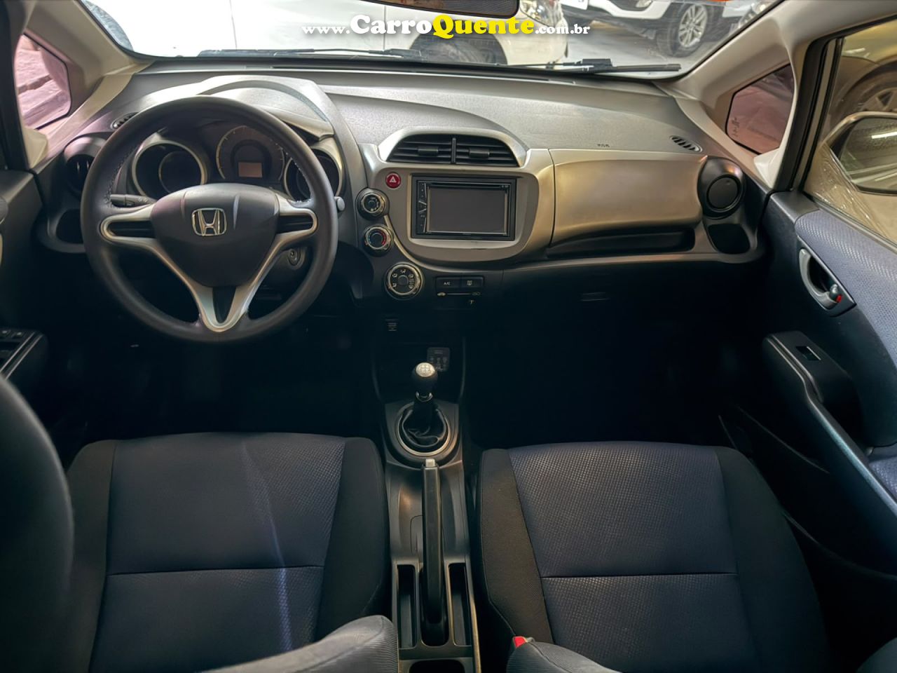 HONDA   FIT DX 1.4 FLEX 16V 5P MEC.   CINZA 2013 1.4 FLEX - Loja