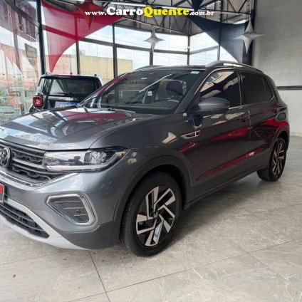 VOLKSWAGEN   T-CROSS HIGHLINE 1.4 TSI FLEX 16V 5P AUT   CINZA 2026 1.4 FLEX